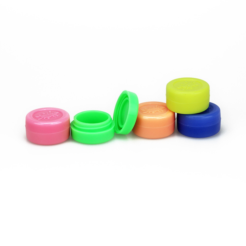 Non Stick Containers Glow in the Dark 5 Jar Set