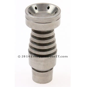 Oil Pan Duo Domeless Titanium Concentrate Nail