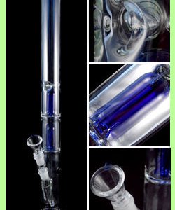 Percolator Bong-Blue Double Dome Perc
