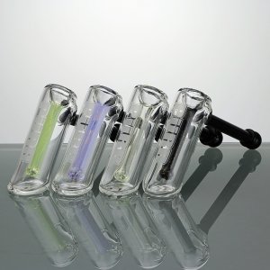 Pocket Hammer Bubbler Dichro Black Gold