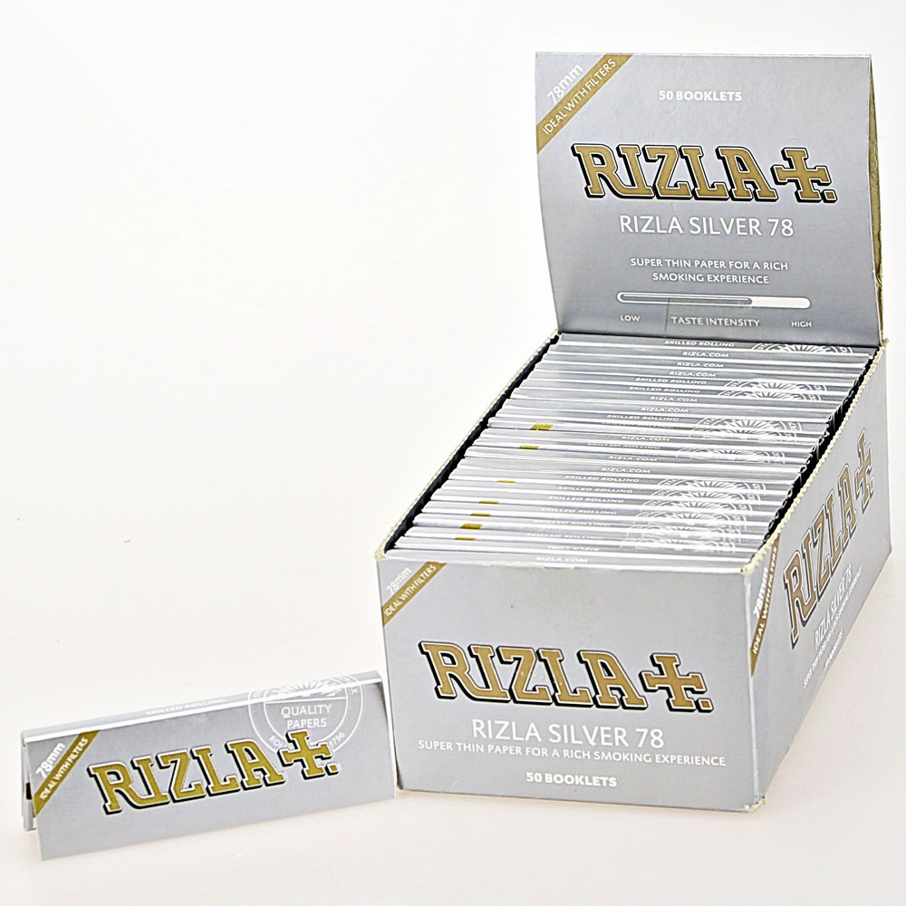 Regular Size Ultra Fine 78 Silver Rolling Papers