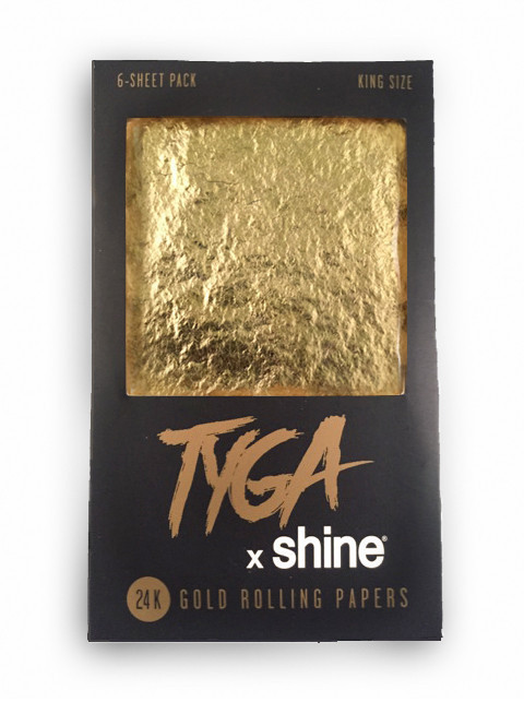 Rolling Papers King Size 6 Pack 24k Gold