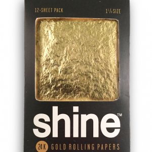 Rolling Papers Regular Size 12 Pack 24k Gold