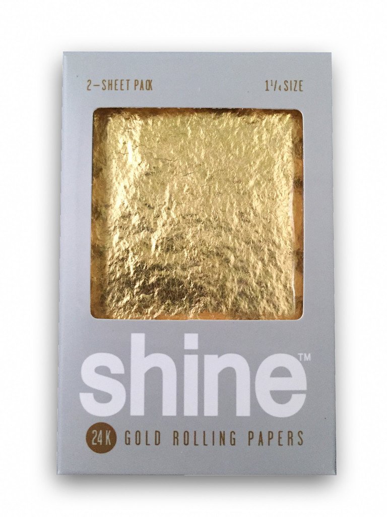 Rolling Papers Regular Size 2 Pack 24k Gold