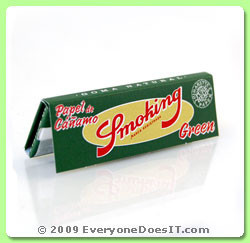 Rolling Papers Regular Size Single Pack Green