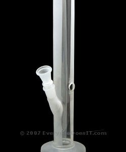 Sandblasted Borosilicate Glass Bong 14.5 Straight Tube