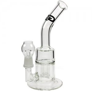 Saxo Dual Head Double Perc Concentrate Bong