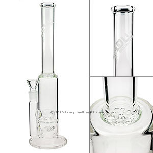 Sci Glass Inline Perc and Crystal Ball Bong