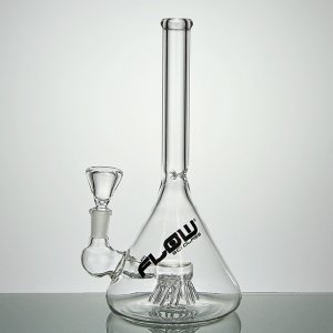Stemless 8 Arm Octopus Perc Beaker Bong