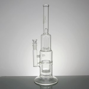 Stemless Multi Hole Disc Perc Bong