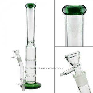 Stemless Triple Tornado Disc Perc Bong