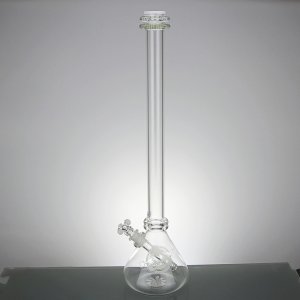 Tall Glass Beaker Bong With Double Maria Ring Seals