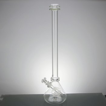 Tall Glass Beaker Bong With Double Maria Ring Seals