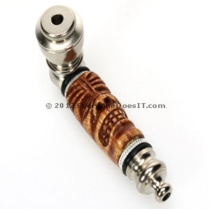Tribal Carved Handpipe
