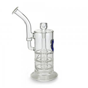 Triple Ratchet Perc Bong