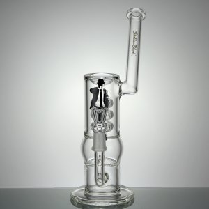 Triple Stack Perc Sidecar Bubbler With Smoker Decal
