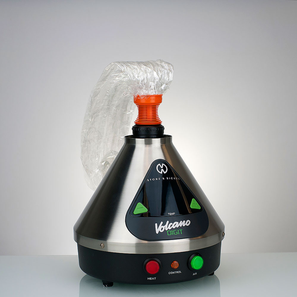 Volcano Vaporizer Digital with Easy or Solid Valve Set and FREE GRINDER