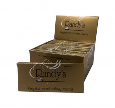 Wired King Size Rolling Papers 110mm Gold