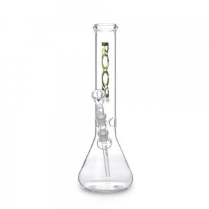 Custom Little Sista Ice Bong 14.5mm Camo 2 Light Safari Logo Series