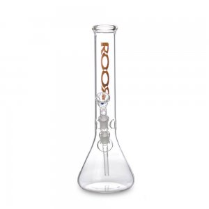 Custom Little Sista Ice Bong 14.5mm Woodgrain Logo Series