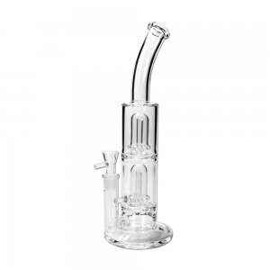 Double UFO Perc Bong