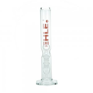 Ice Hole Straight Glass Bong by EHLE