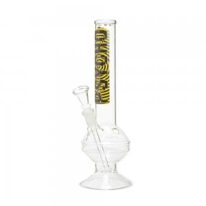 Round Base Bong with Carb Hole