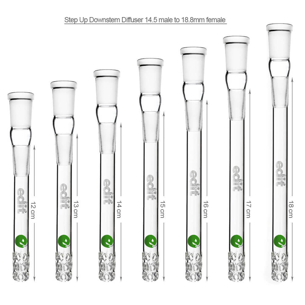 Step Up Downstem Diffuser 14.5 male to 18.8mm female