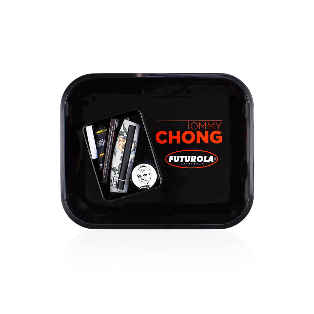 Tommy Chong Rolling Kit with 2-pc grinder in Gift Box