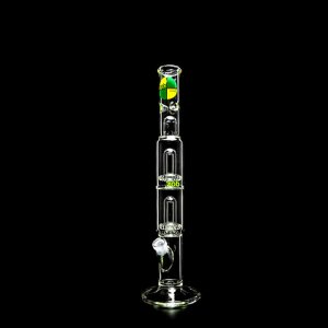 UFO Straight Tube Water Pipe with Ice Pinch