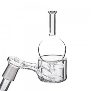 50mm XXL Thermal Quartz Banger and Carb Cap Set 14mm