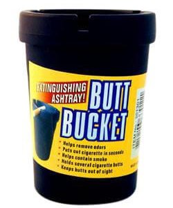 Butt Bucket Extinguishing Ashtray
