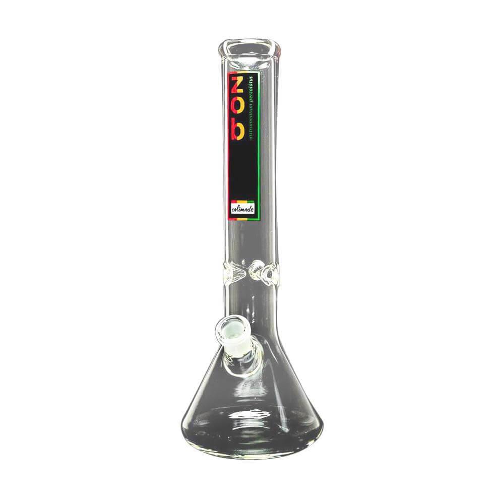 Classic 14 Inch Water Pipe with beaker base with Rasta logo