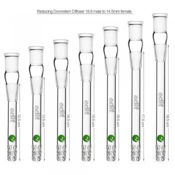 Reducing Downstem Diffuser 18.8 male to 14.5mm female