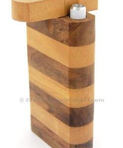 Striped Dugout Pipe Large (4")